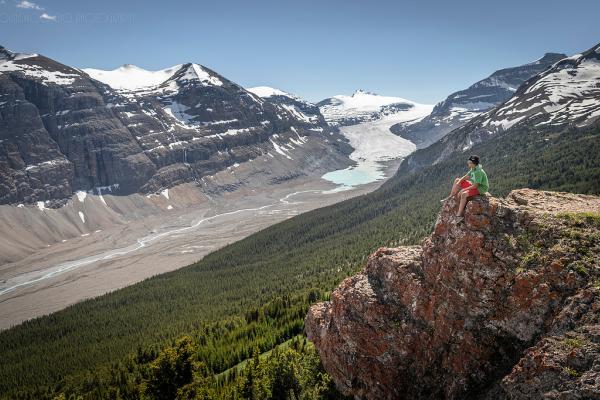 새스캐처원 빙하, 캐나다 로키 산맥