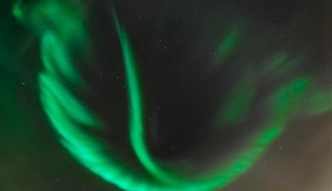 오로라, 북극광 (캐나...