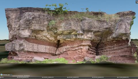 [VR/3D] 상한염 퇴적층...