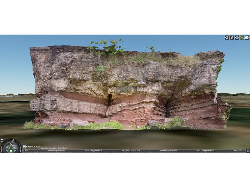 [VR/3D] 상한염 퇴적층 가상 지질...